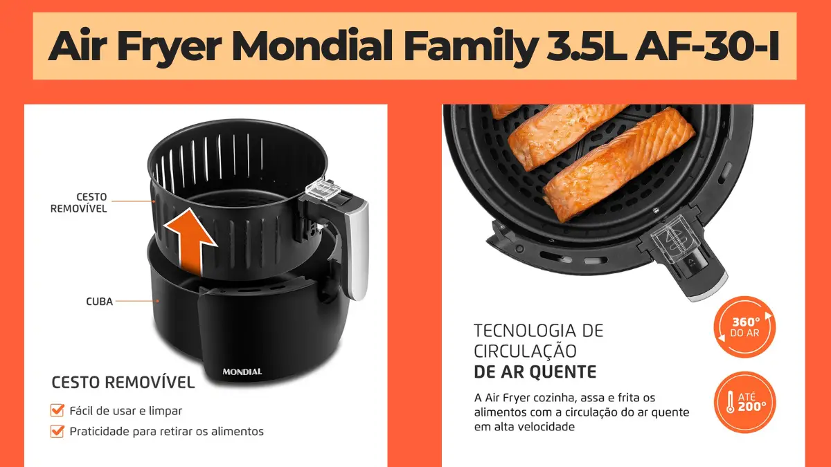 Air Fryer Mondial Family
