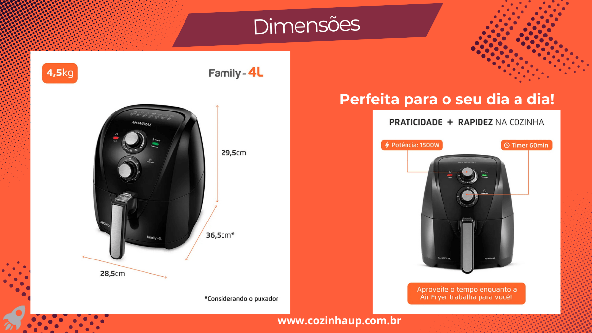 Air Fryer Mondial AFN-40