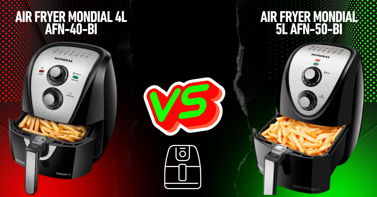 Air Fryer Mondial 4L ou 5L