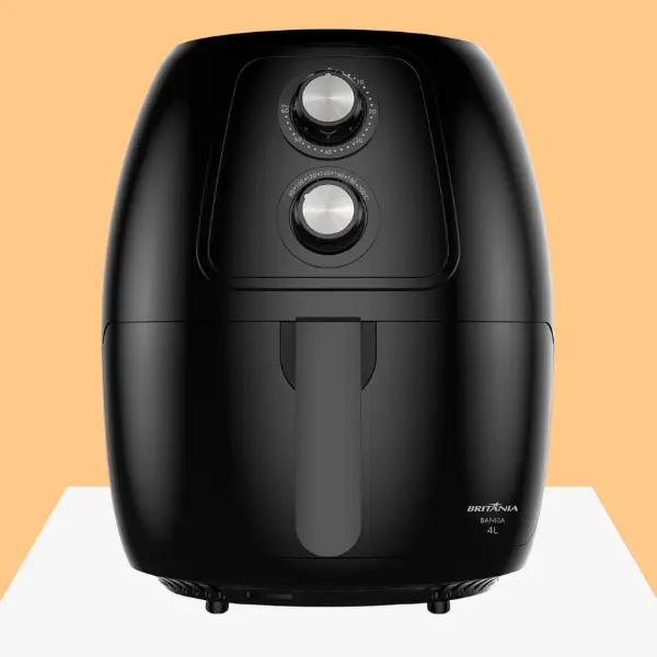 fritadeira-air-fryer-britania-4L-sem-oleo-1500w-antiaderente-baf40a