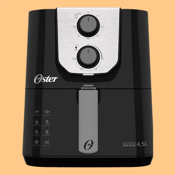 fritadeira-air-fryer-oster-4,5l-1500w-black-perform