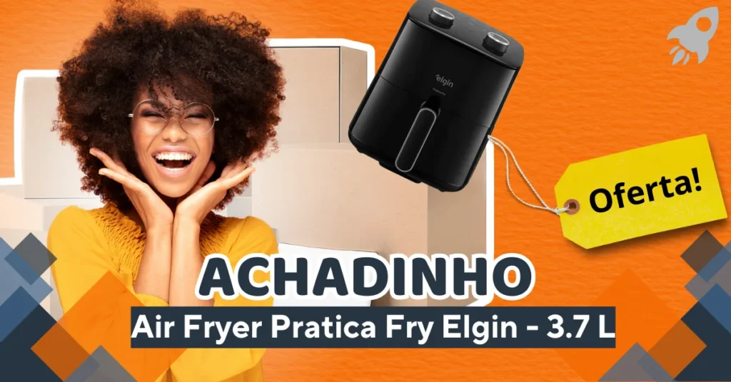 Air Fryer boa e barata