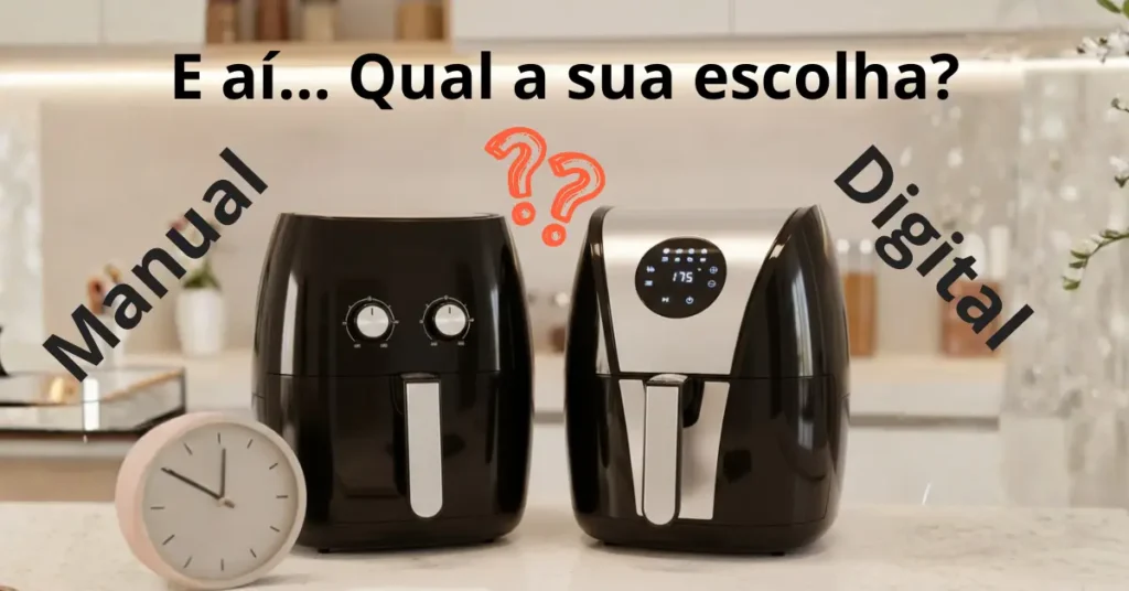 Air Fryer Digital vs Manual