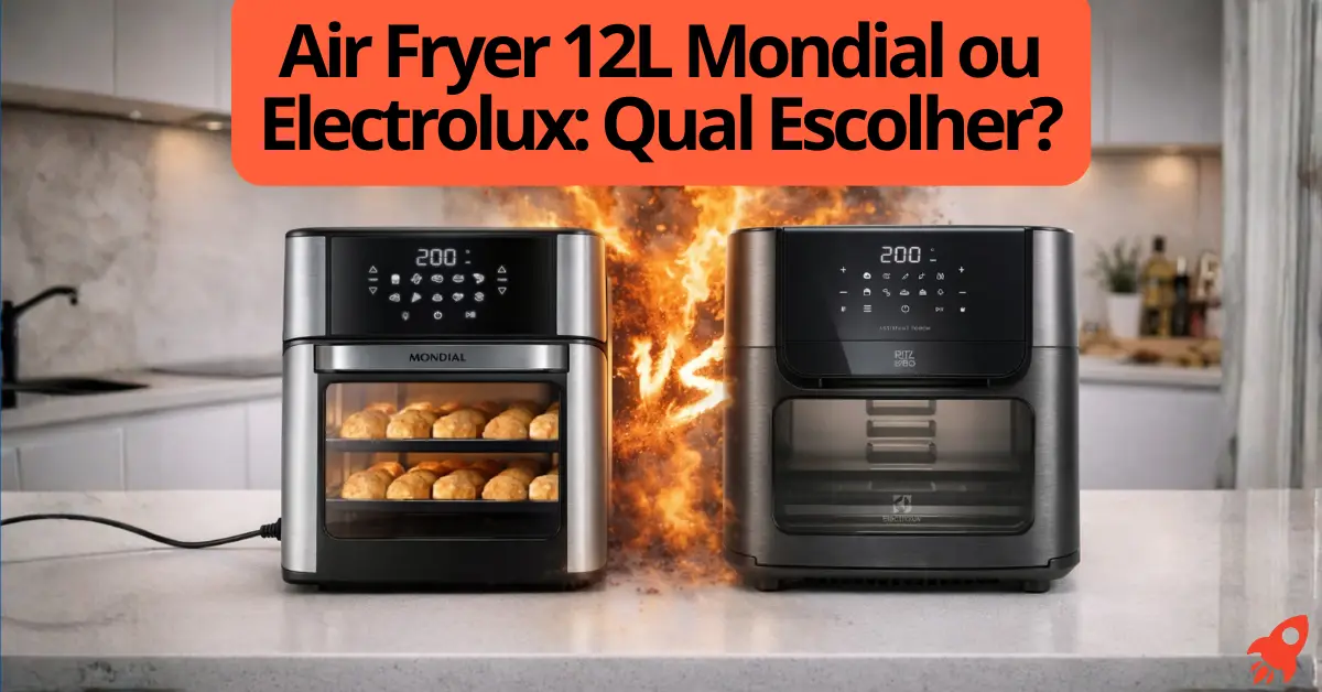 Air Fryer 12L Mondial ou Electrolux