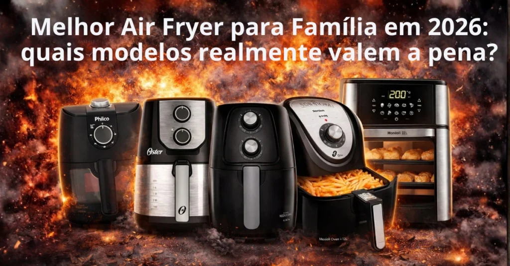 Melhor Air Fryer para Família