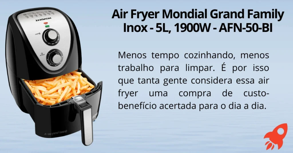 Melhor Air Fryer para Família