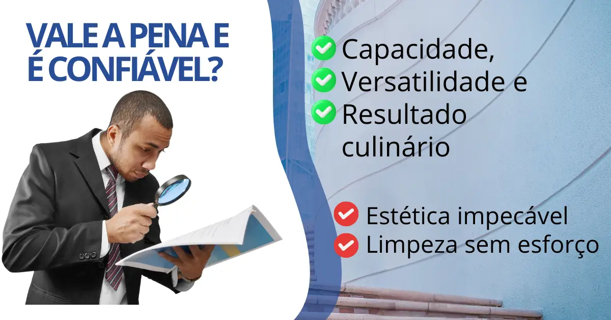 Air Fryer Britânia 12L é confiável?