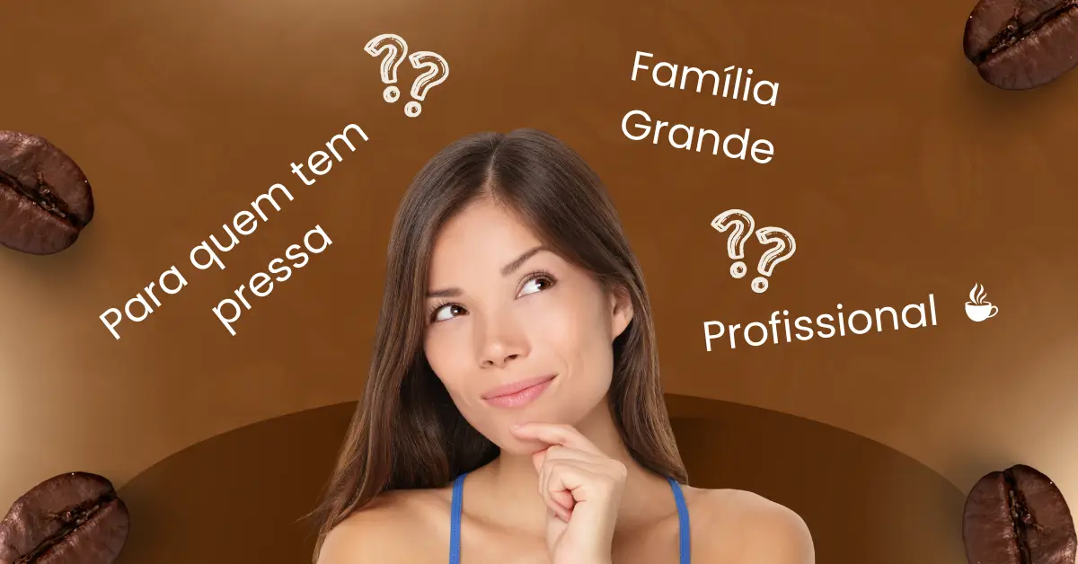 Cafeteira de cápsula vs filtro