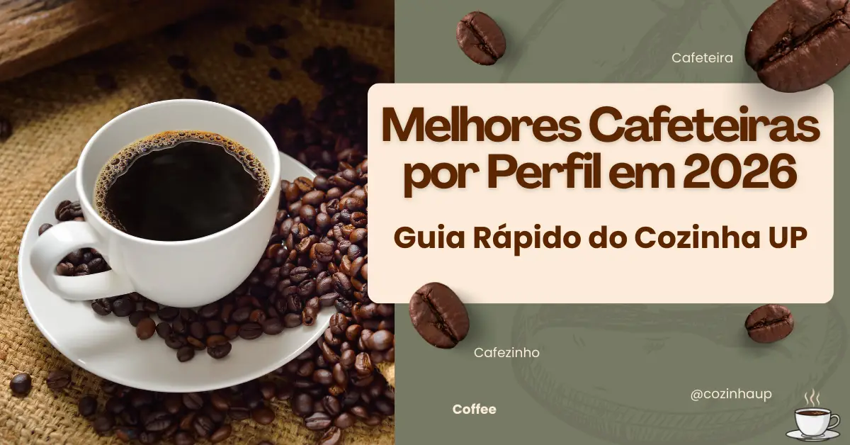 Melhores cafeteiras por perfil