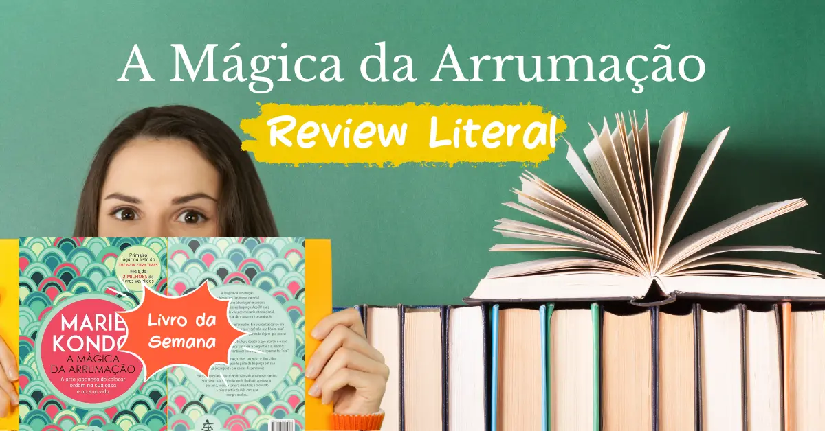 Livro A Mágica da Arrumação  
