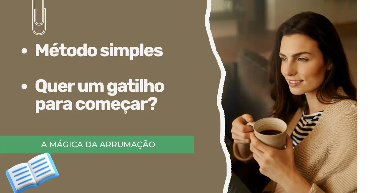 Livro A Mágica da Arrumação  