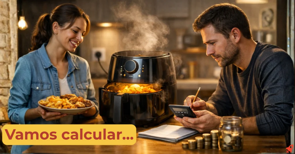 Air Fryer gasta muita energia?