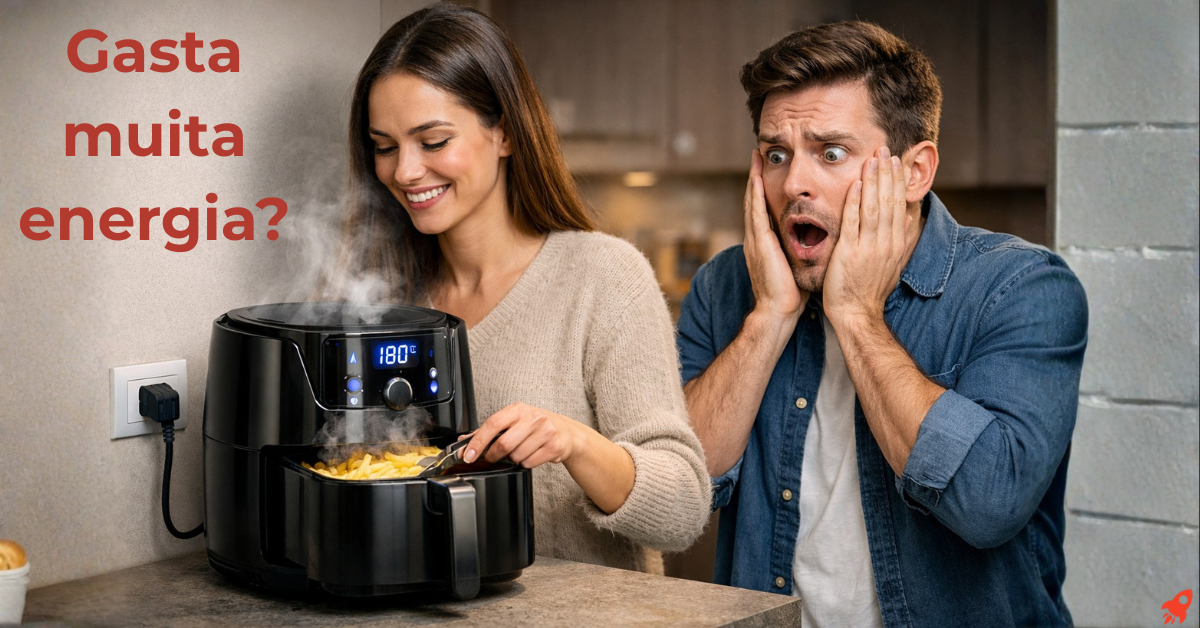 Air Fryer gasta muita energia?