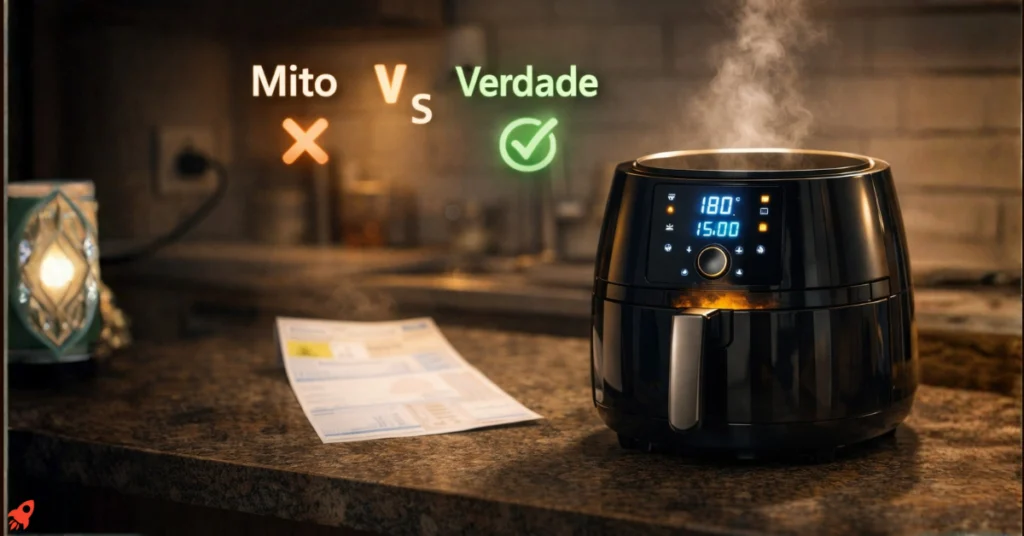 Air Fryer gasta muita energia?