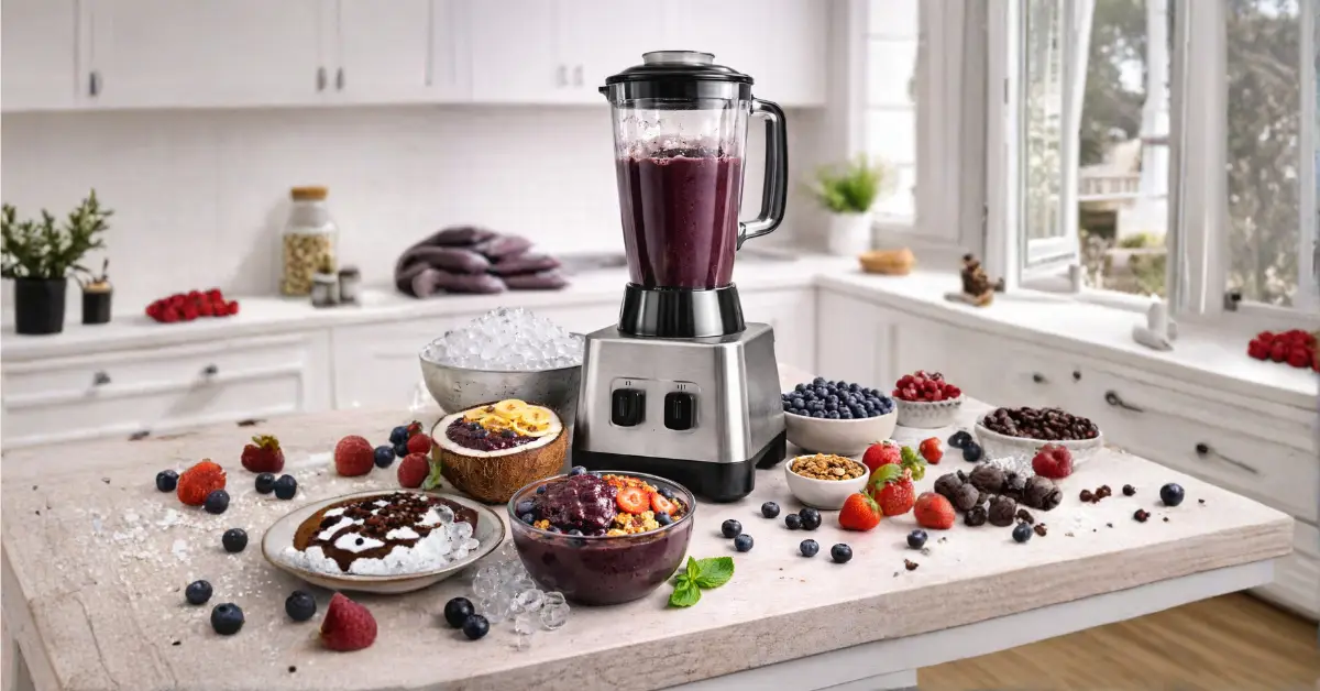 Liquidificador para gelo e açaí