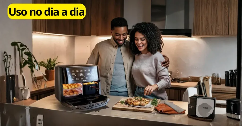 Air Fryer com Cesto Duplo