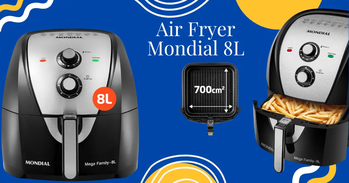 Air Fryer de 8L