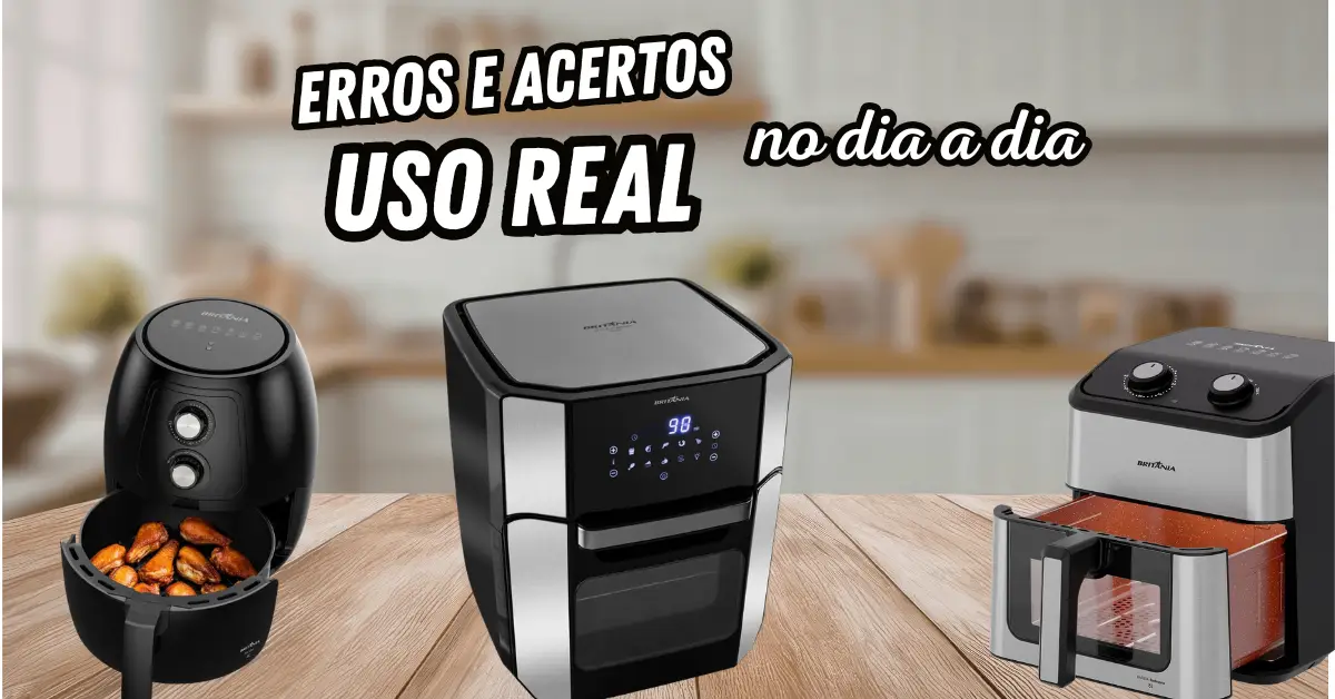 Air Fryer Britânia é Boa