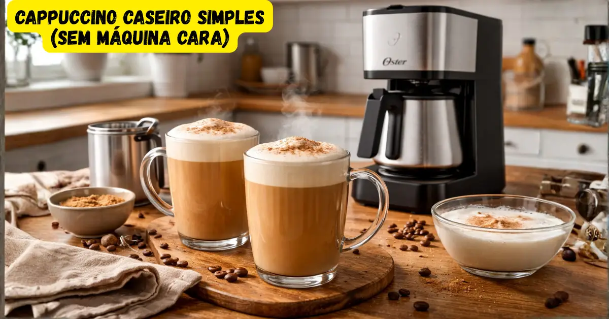 Cappuccino caseiro