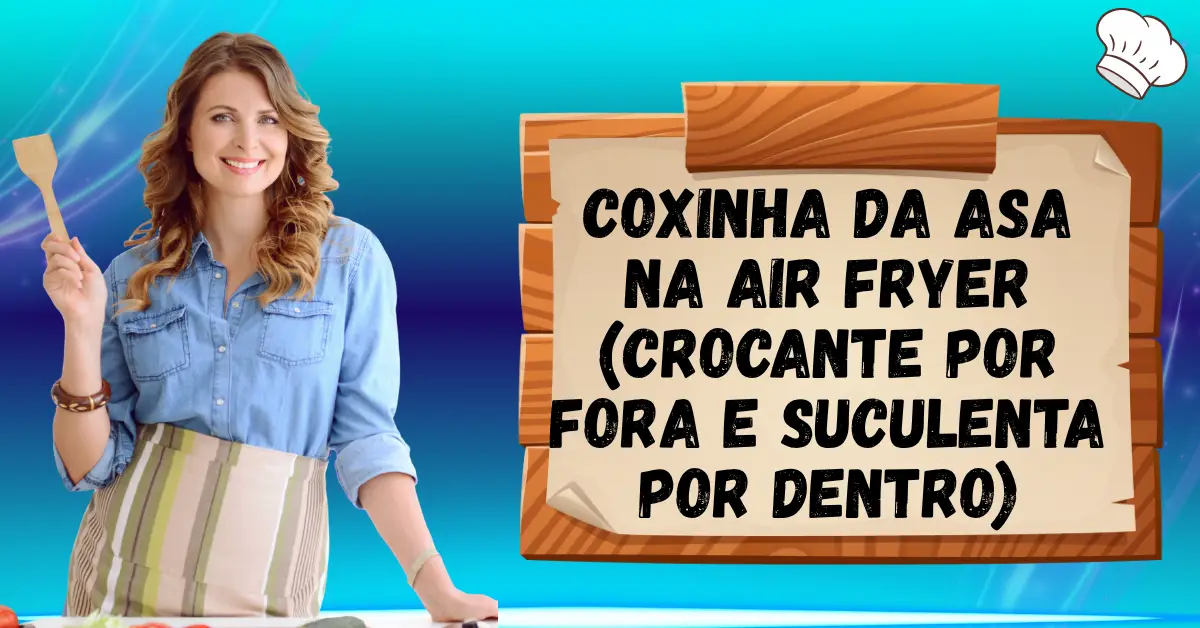 Coxinha da asa na Air Fryer