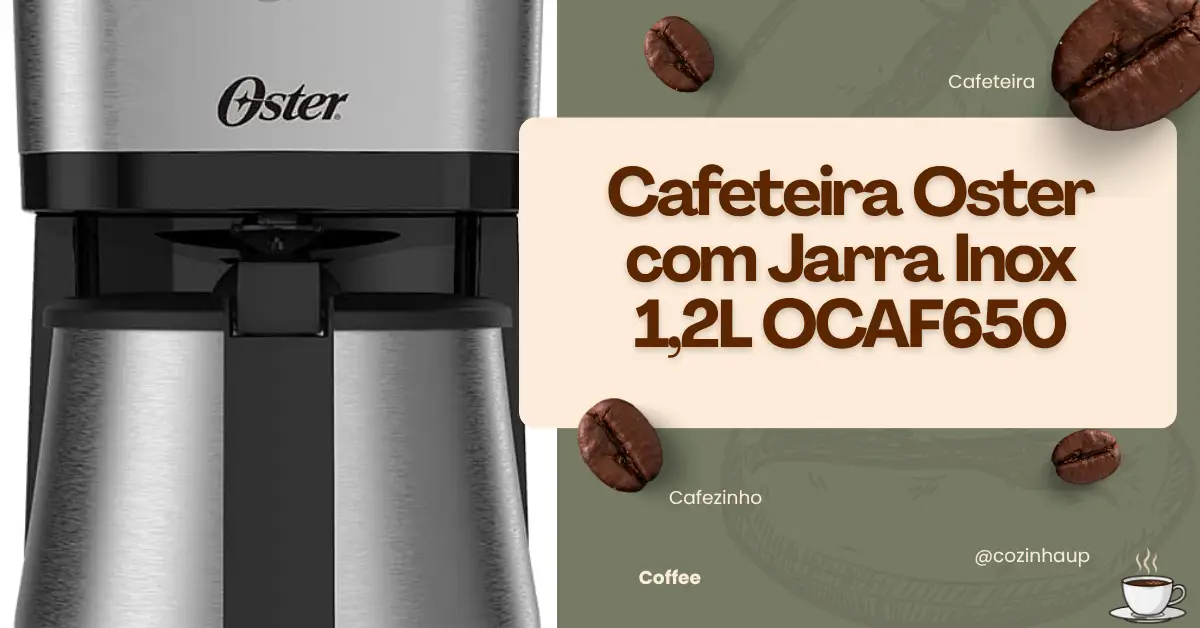 Cafeteira Oster é Boa