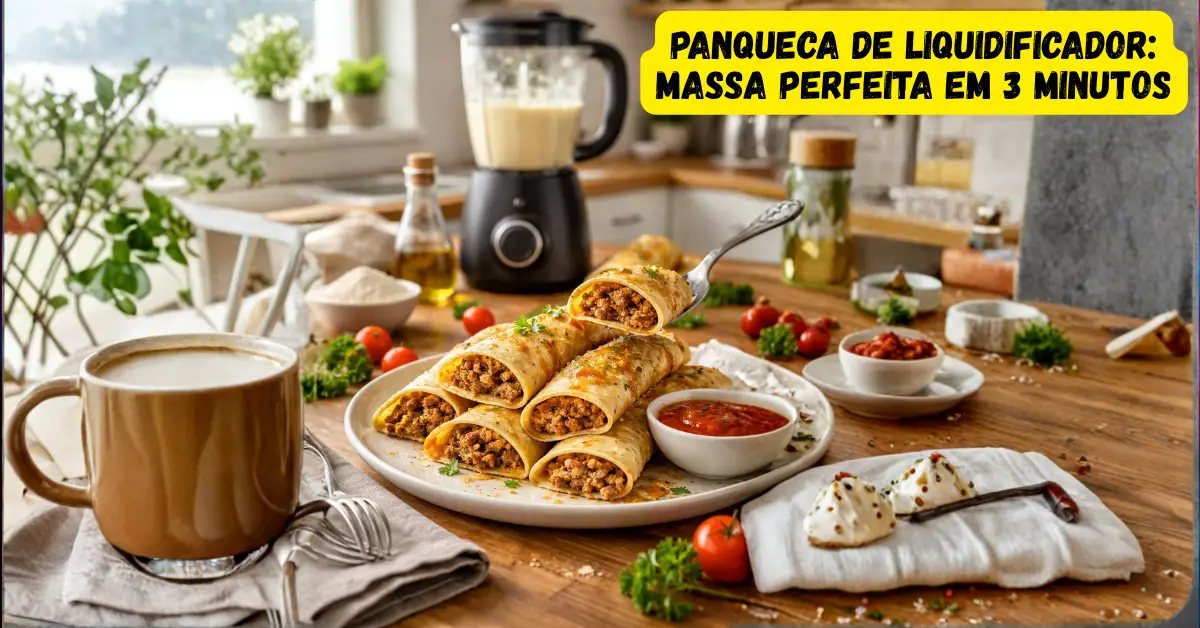 Panqueca de liquidificador