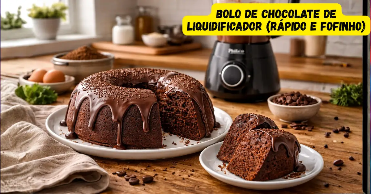 Bolo de chocolate