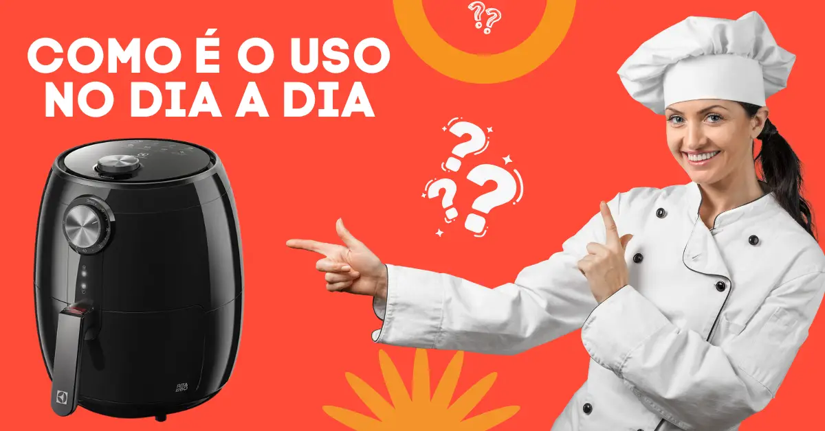 Air Fryer Electrolux compacta