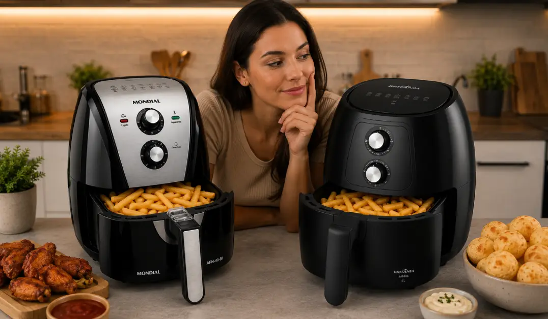 Air Fryer 4L Mondial vs Britânia