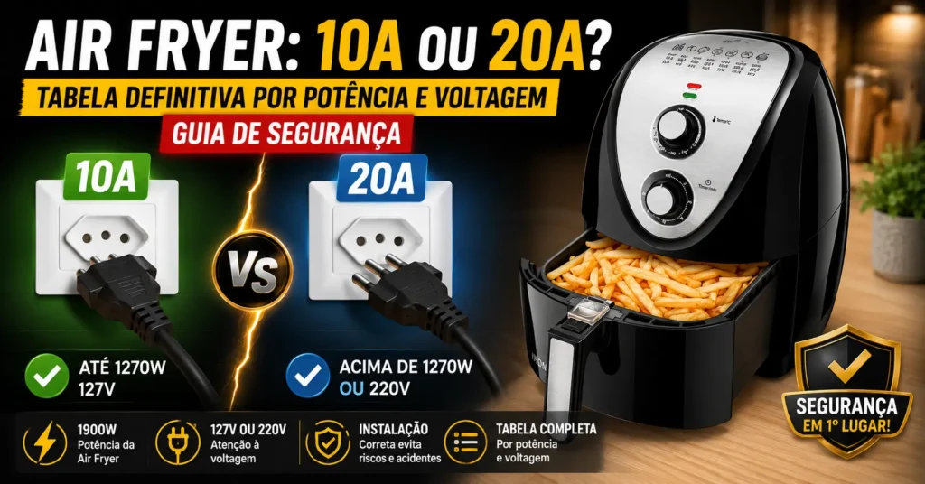 A Air Fryer 10A ou 20A