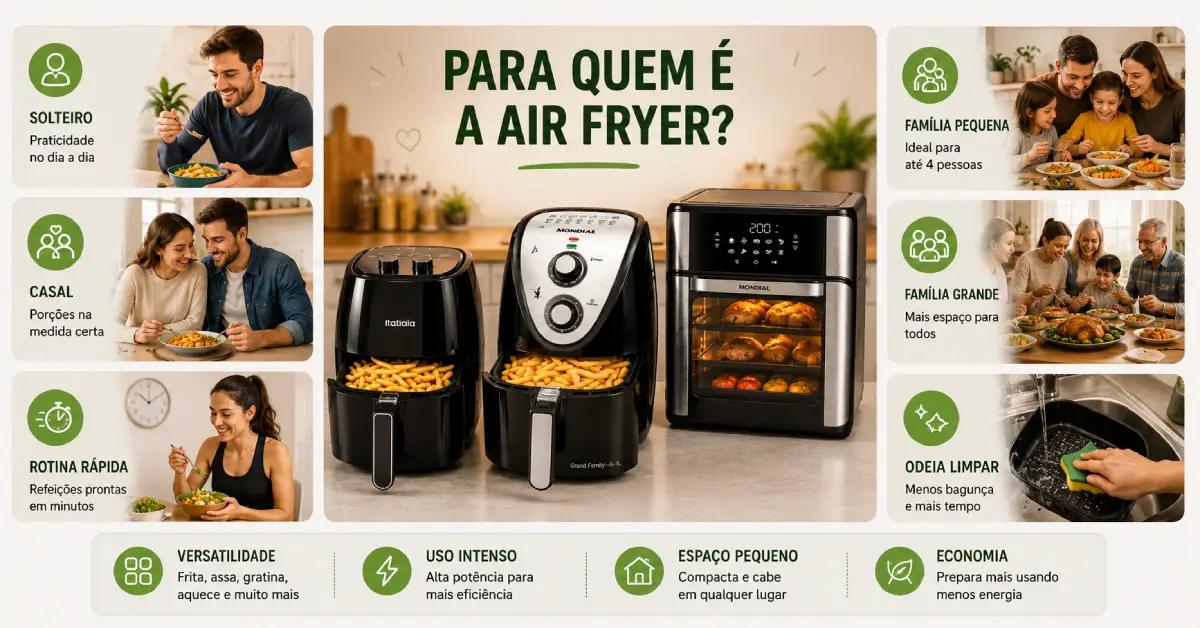 Air Fryer gasta muita energia