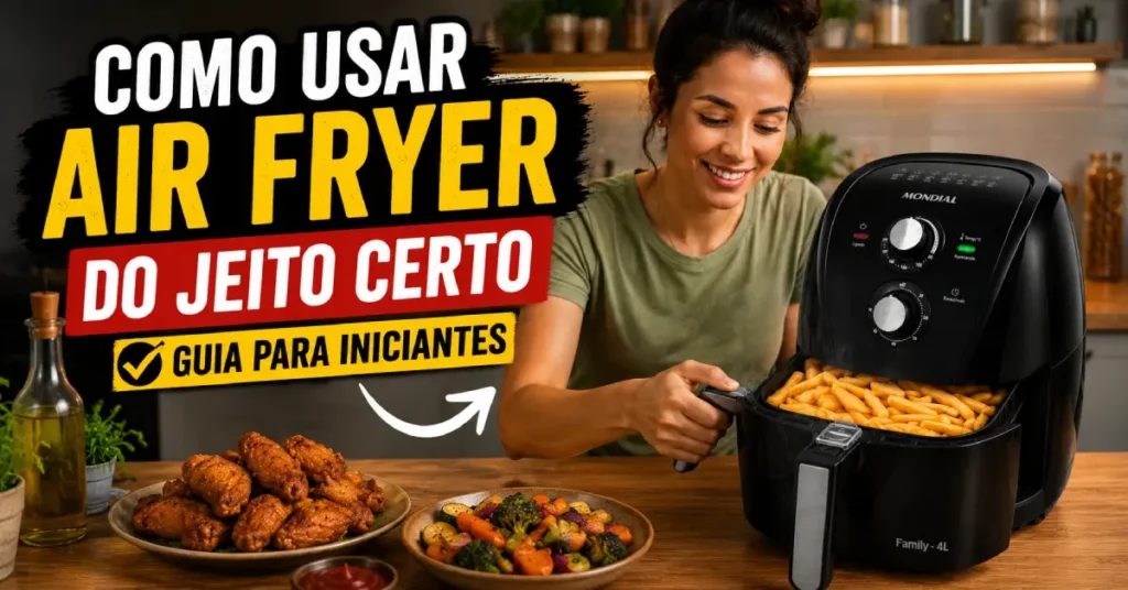 Como usar Air Fryer do jeito certo