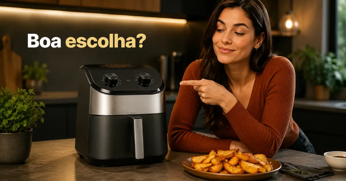 Air Fryer Midea 5.5L Widemax