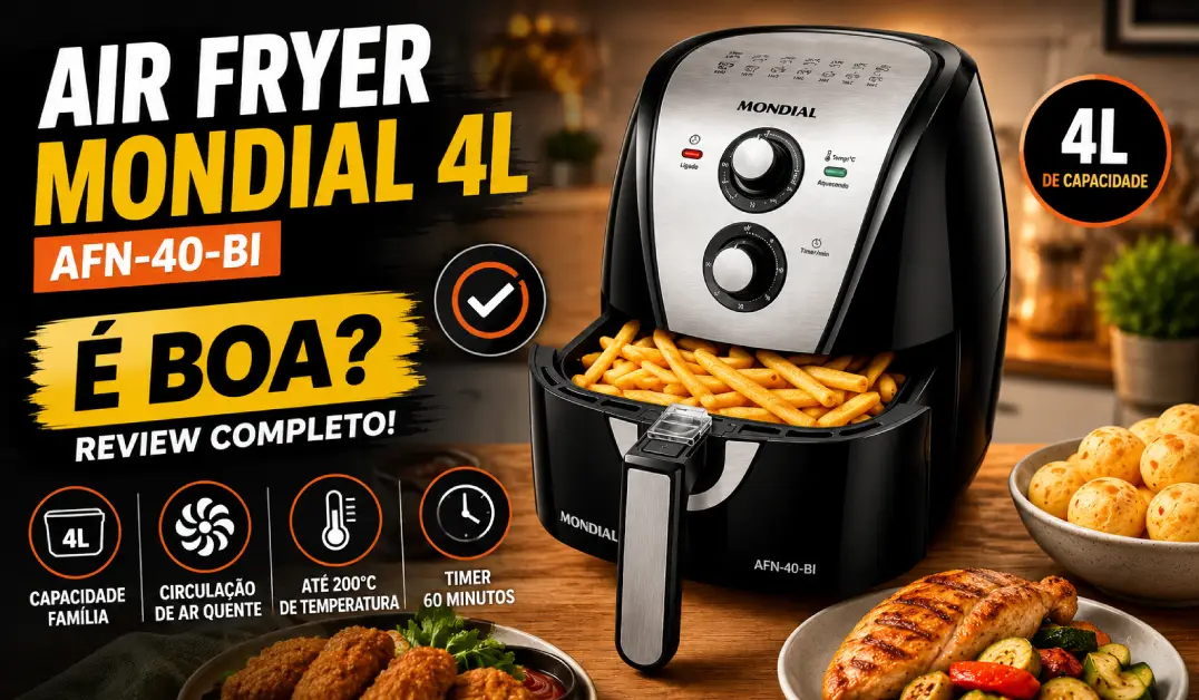 Air Fryer Mondial 4L AFN-40-BI