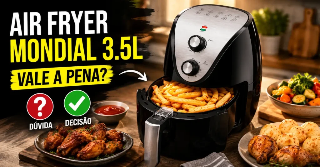 Air Fryer Mondial 3.5L AF-30-I