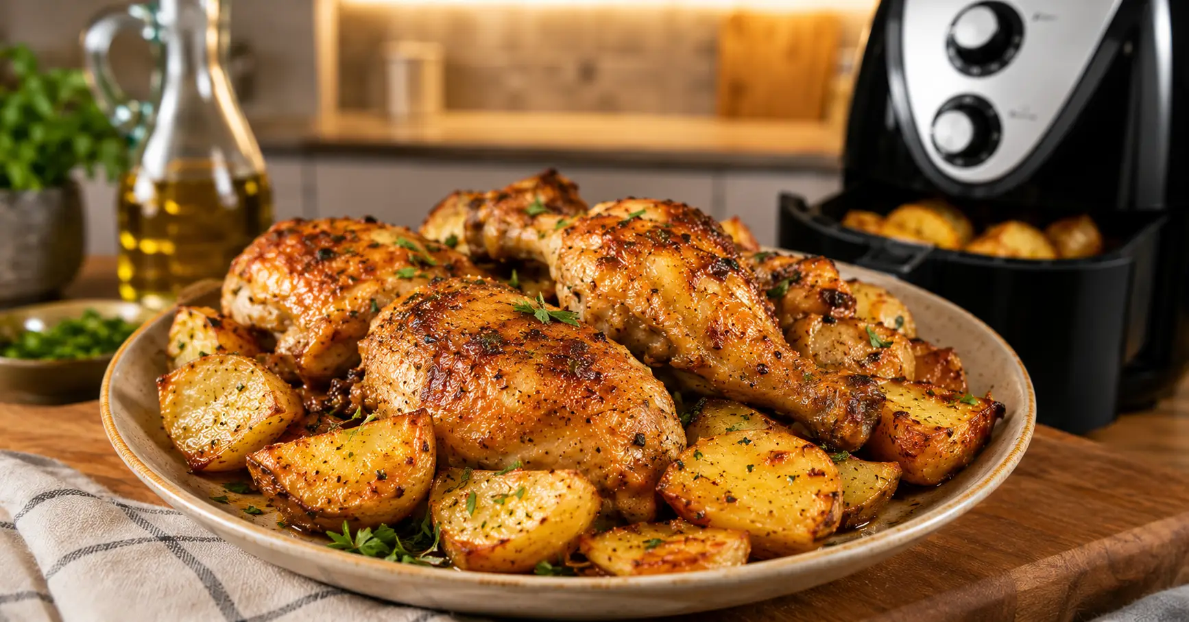 Frango com batata
