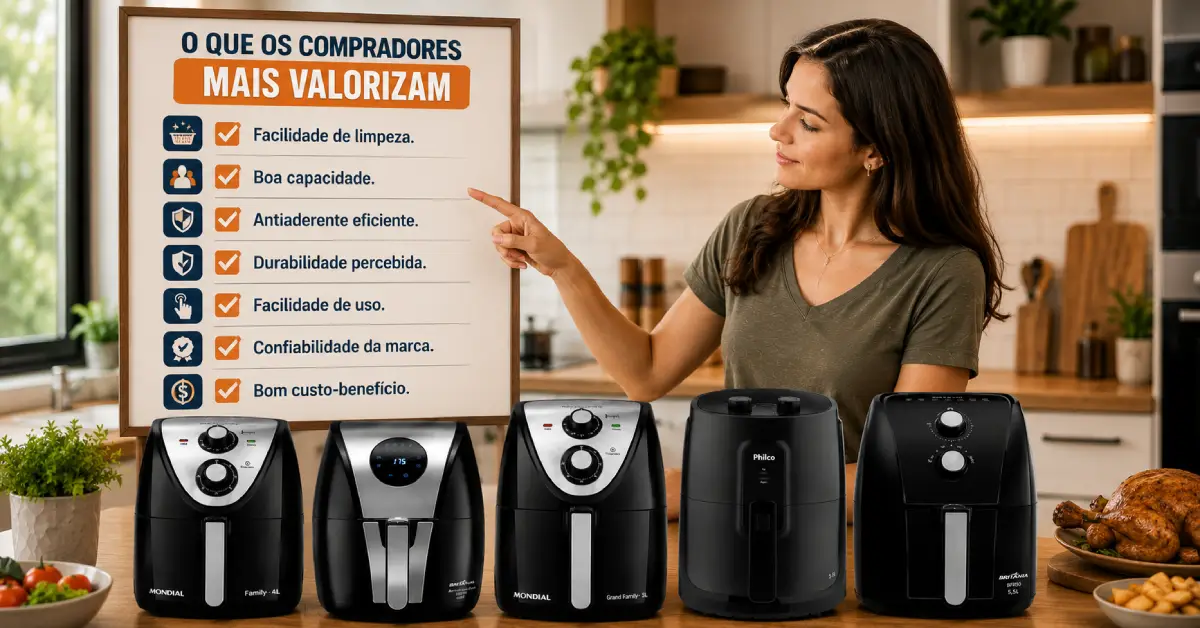 Air Fryer Barata ou Intermediária