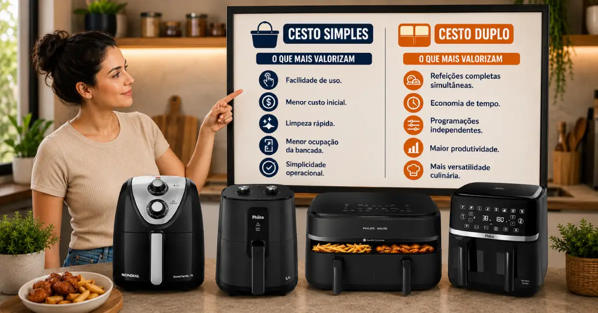 Air Fryer Oven ou Tradicional