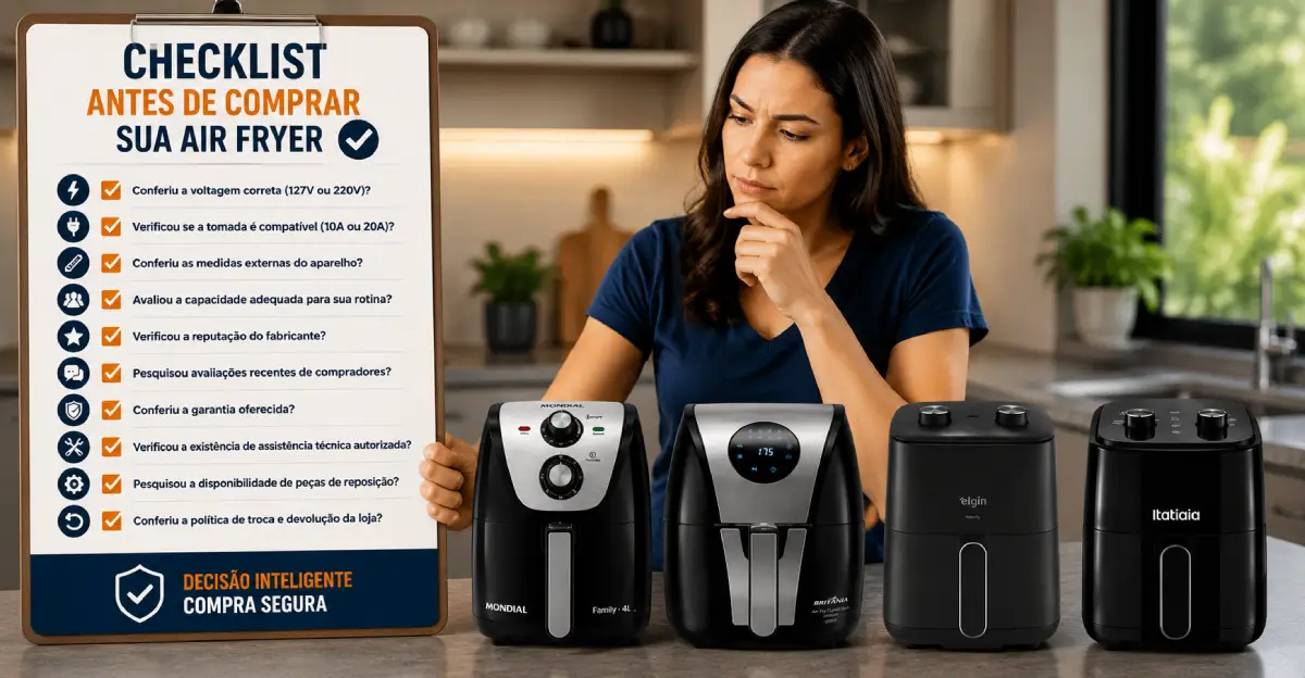 Air Fryer de Marca Famosa ou Popular