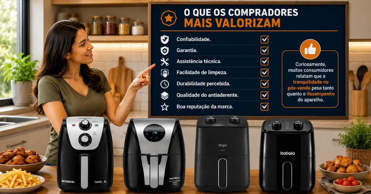 Air Fryer de Marca Famosa ou Popular