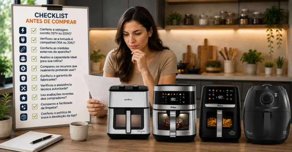 Air Fryer Simples ou Completa
