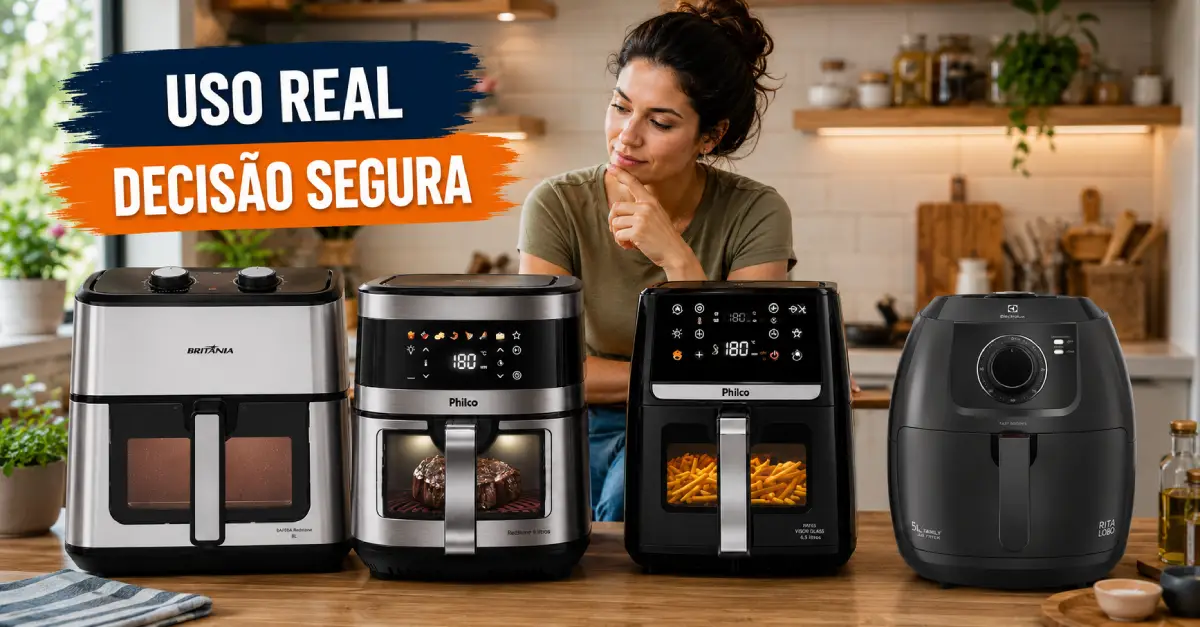 Air Fryer Simples ou Completa