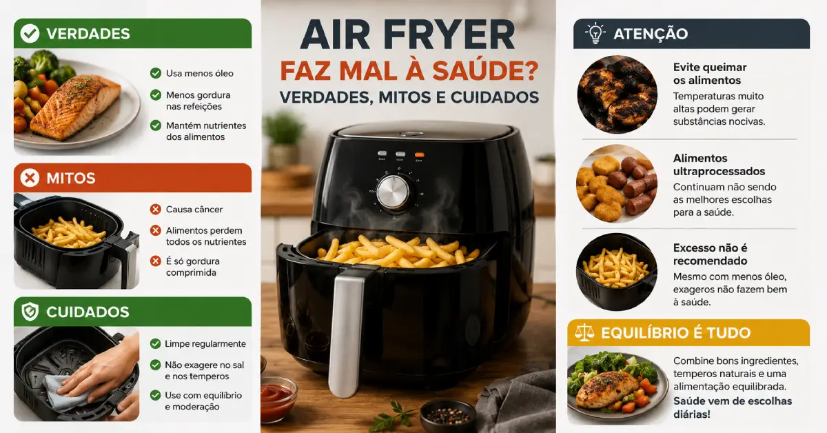 Air Fryer Faz Mal à Saúde