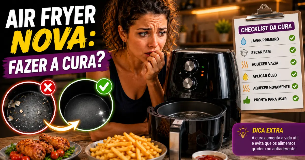 cura do antiaderente