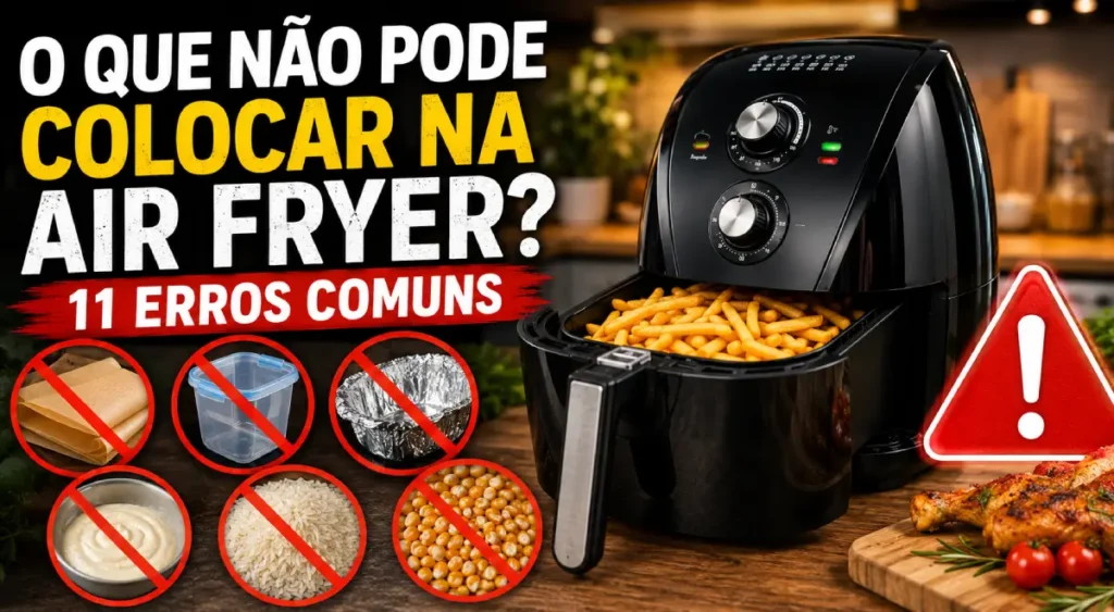 O Que Não Pode Colocar na Air Fryer
