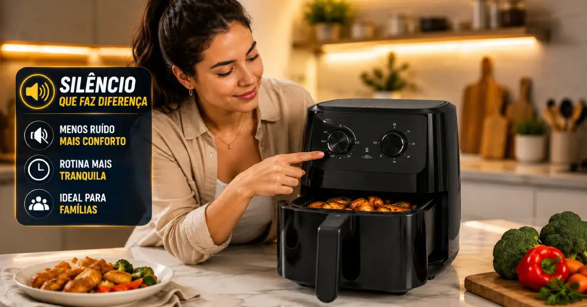 Air Fryer Silenciosa