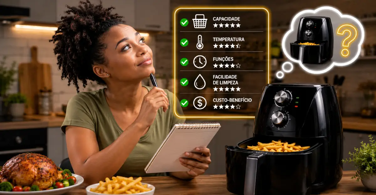 Escolher a melhor Air Fryer