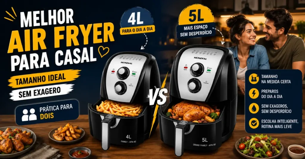 Air Fryer para Casal