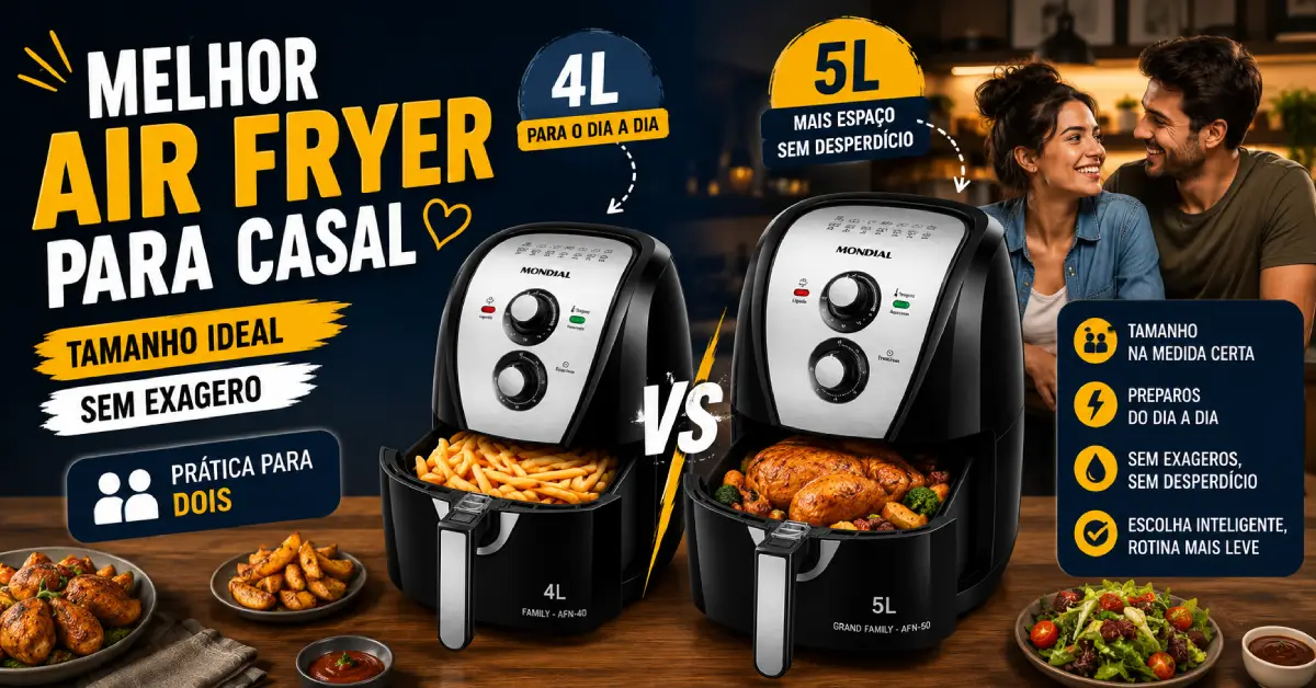 Air Fryer para Casal
