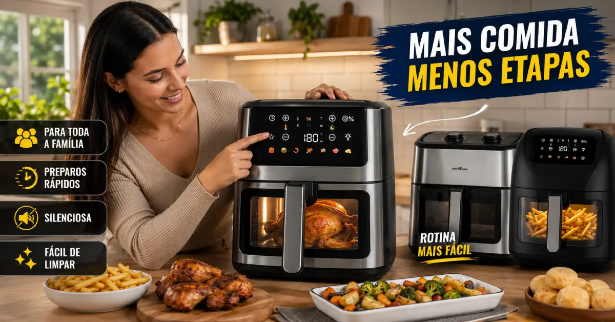 Air Fryer para Família Grande